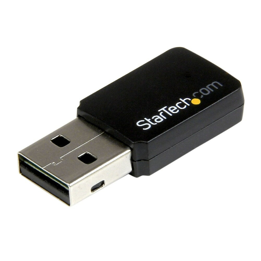 Image of StarTech USB 2.0 Ac600 Mini Dual Band Wireless-Ac Network Adapter, 1T1R 802.11Ac WiFi Adapter