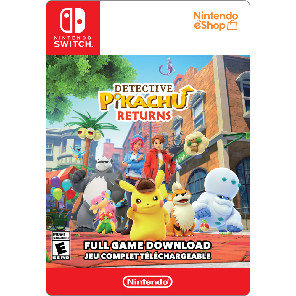 Image of Detective Pikachu Returns for Nintendo Switch [Download], Assorted