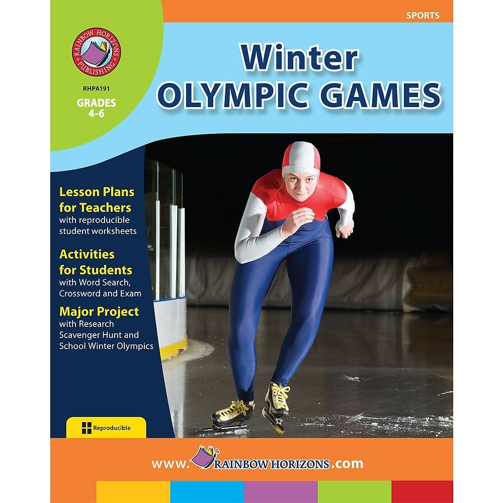 Image of eBook: Winter Olympic Games - (PDF version - 1-User Download) - ISBN 978-1-55319-193-3 - Grade 4 - 6