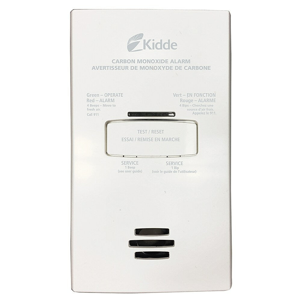 Image of Kidde 120V AC AC Plug-in Carbon Monoxide Alarm with Battery Backup (KN-COB-DP2CA)