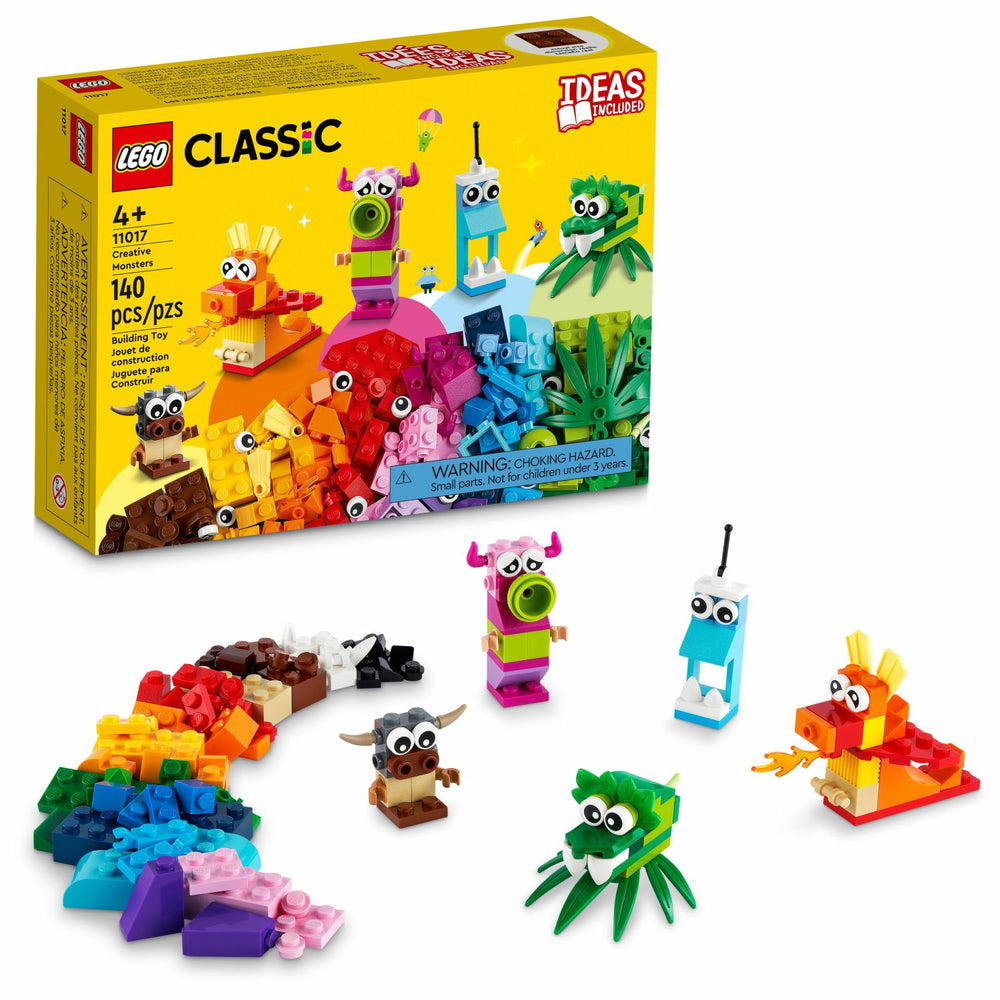 Image of LEGO Classic Creative Monsters Building Kit - 140 Pieces