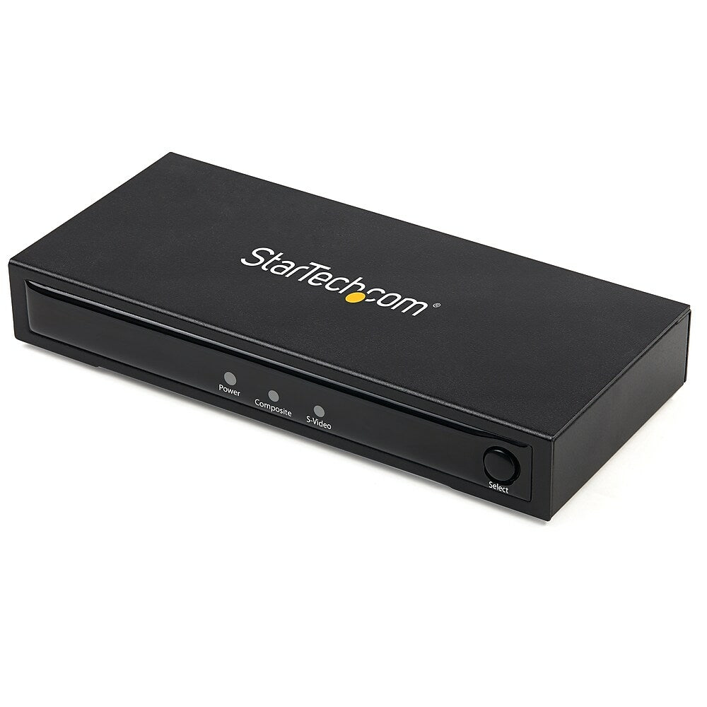 Image of StarTech S, Video or Composite to HDMI Converter with Audio , 720p , NTSC and PAL