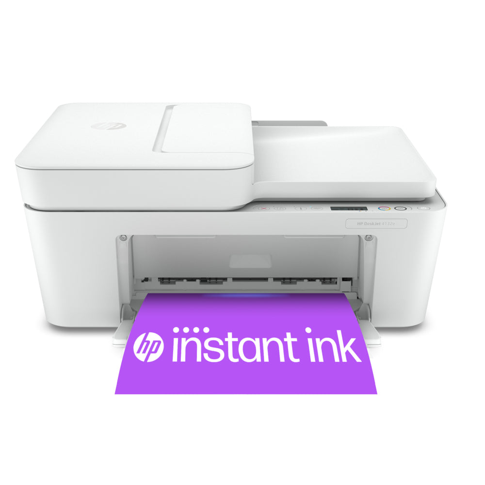 Image of HP DeskJet 4132e All-in-One Wireless Colour Inkjet Printer with Bonus 3 Months Instant Ink