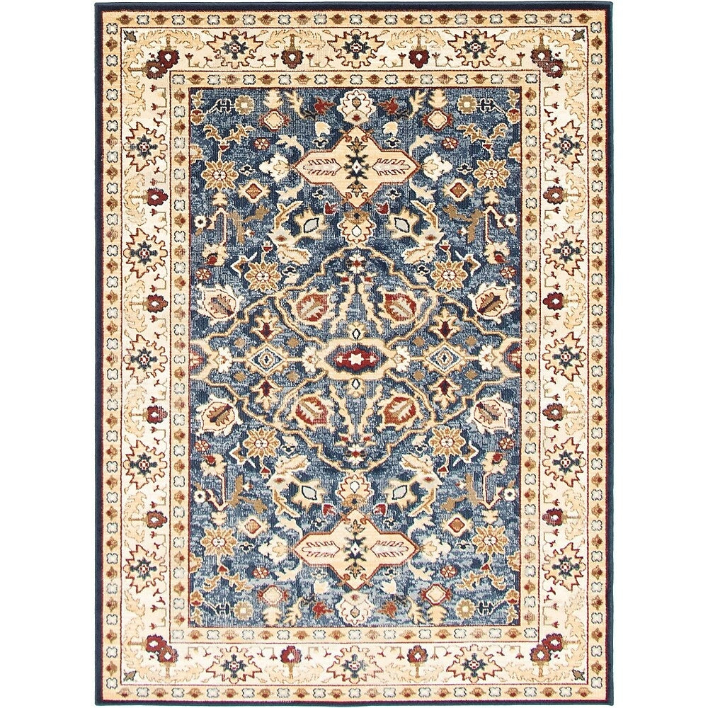 Image of eCarpetGallery Tajma Rug - 7'1 x 10'2" - Blue