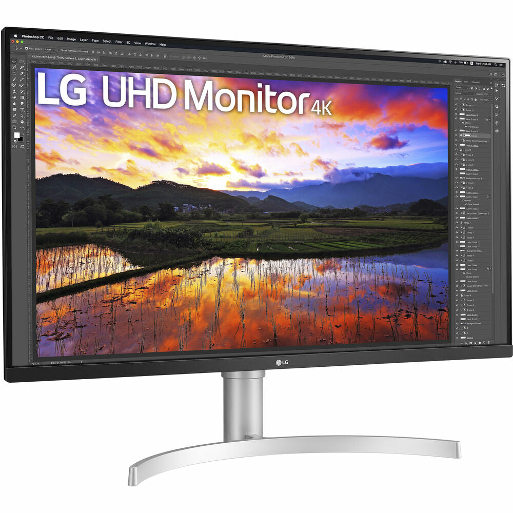 Image of LG 31.5" 4K LCD IPS Monitor with FreeSync Technology - 32UN650-W