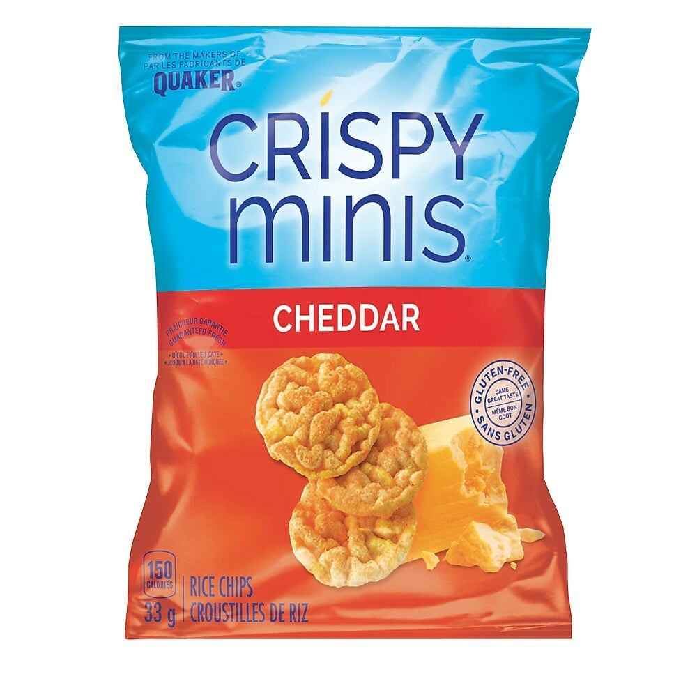 Image of Crispy Minis Cheddar Cheese 33g - 32 Pack