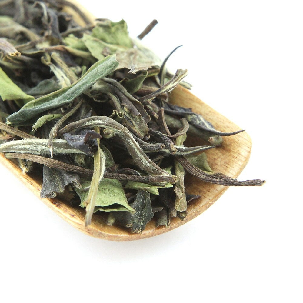 Image of Tao Tea Leaf Peach Apricot White Tea Tin - Loose Leaf - 42g