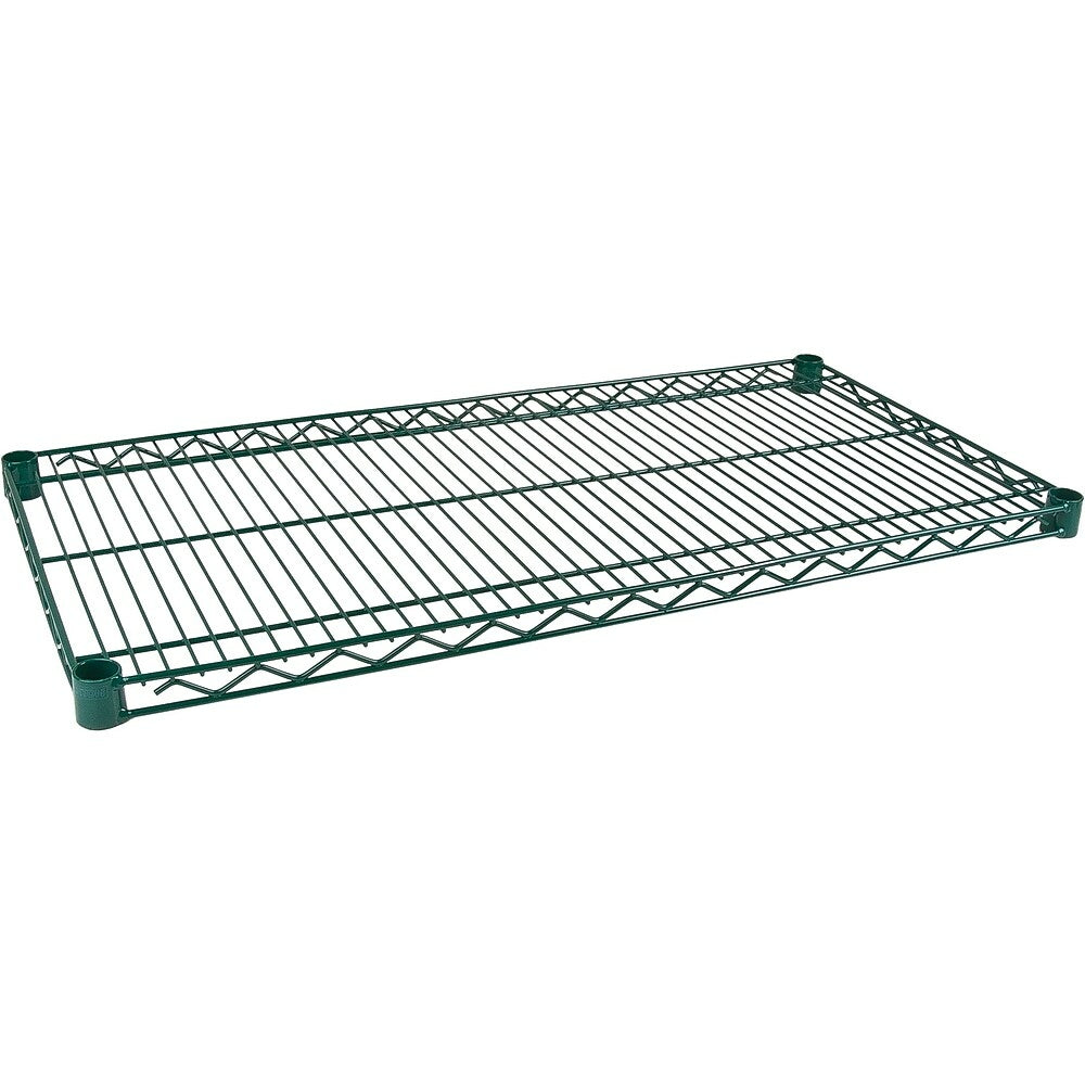 Image of Kleton Shelves for Green Epoxy Finish Wire Shelving, 72"W x 18"D