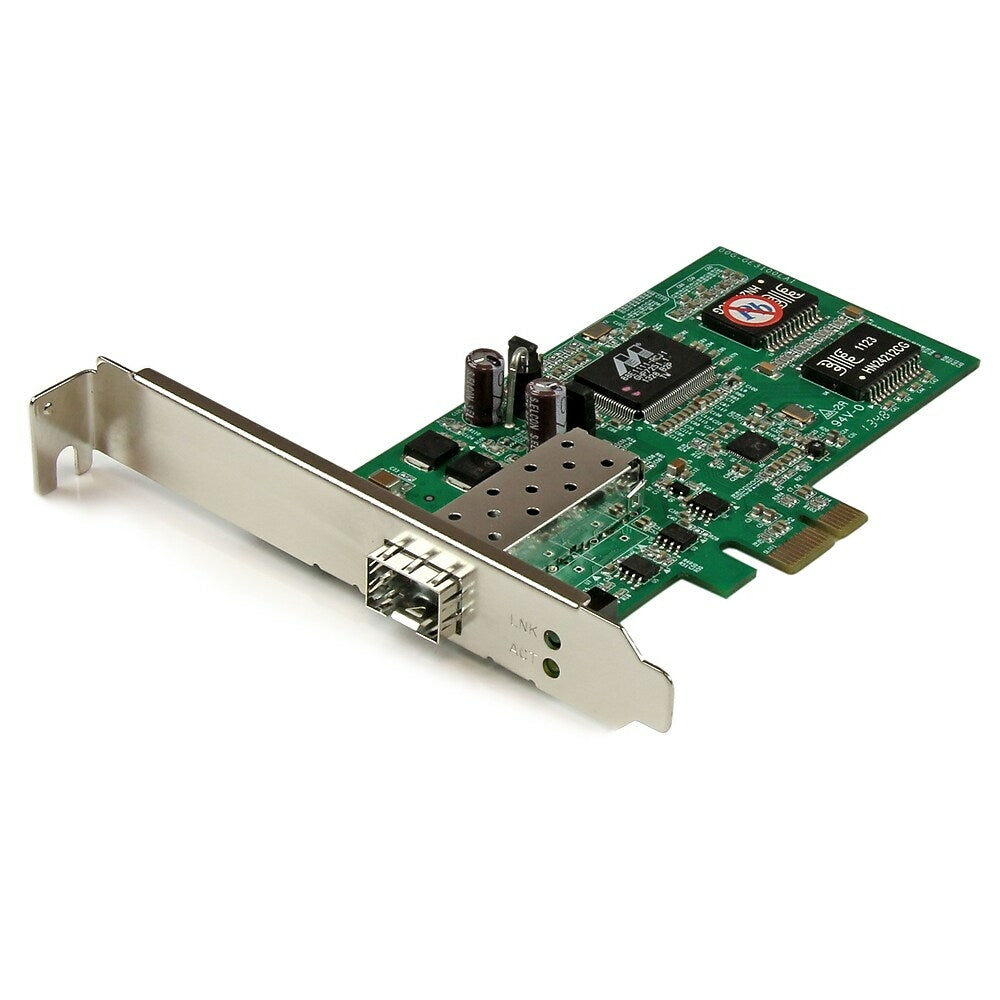 Image of StarTech PCI Express Gigabit Ethernet Fiber Network Card with Open Sfp, PCIE Sfp Network Card Adapter Nic