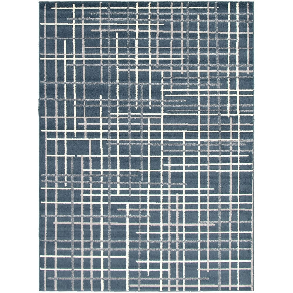 Image of eCarpetGallery Tessa Rug - 3'11" x 5'7" - Petrol