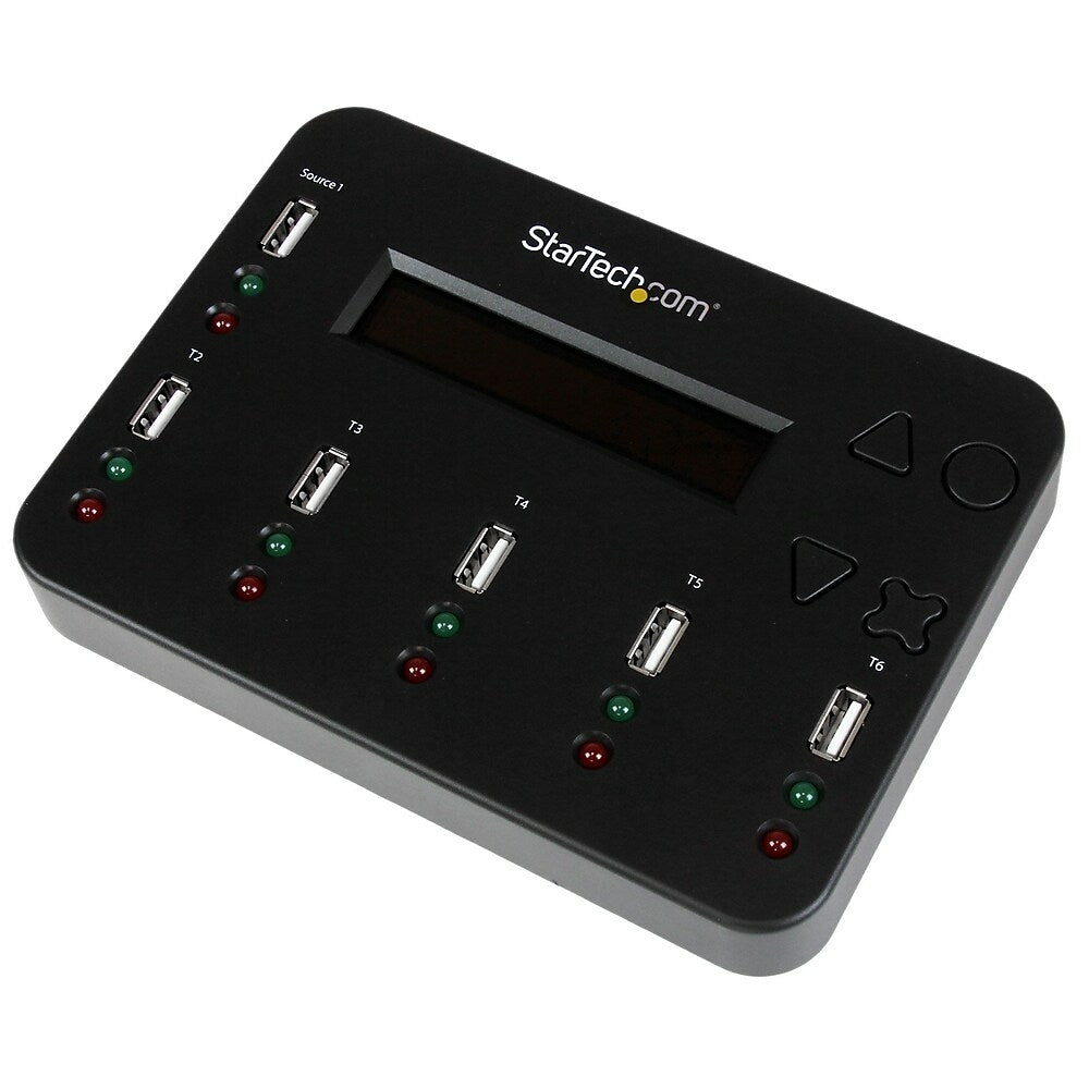 Image of StarTech Standalone 1:5 USB Flash Drive Duplicator And Eraser, Flash Drive Copier