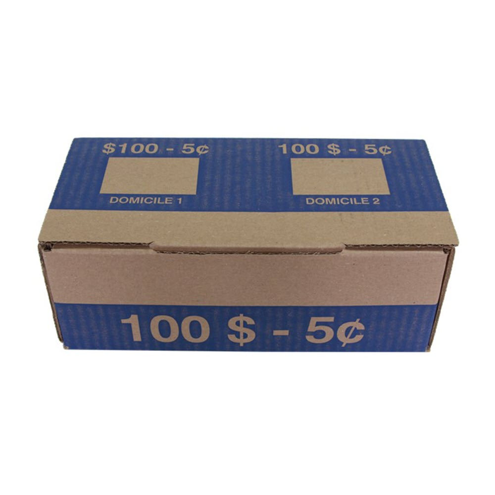 Image of Northern Specialty Die-Cut Coin Box - Nickel - 50 Pack