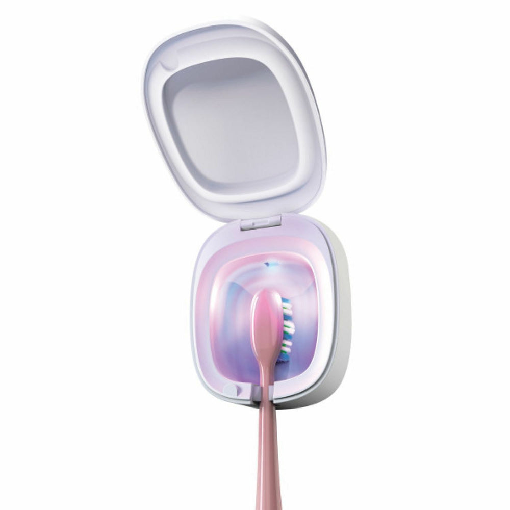 Image of VieOli UV-C Light Sanitizing Single Toothbrush Case