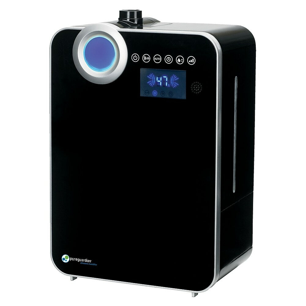 Image of PureGuardian H8000BCA 120-Hour Elite Ultrasonic Warm and Cool Mist Humidifier with Digital Smart Mist Sensor