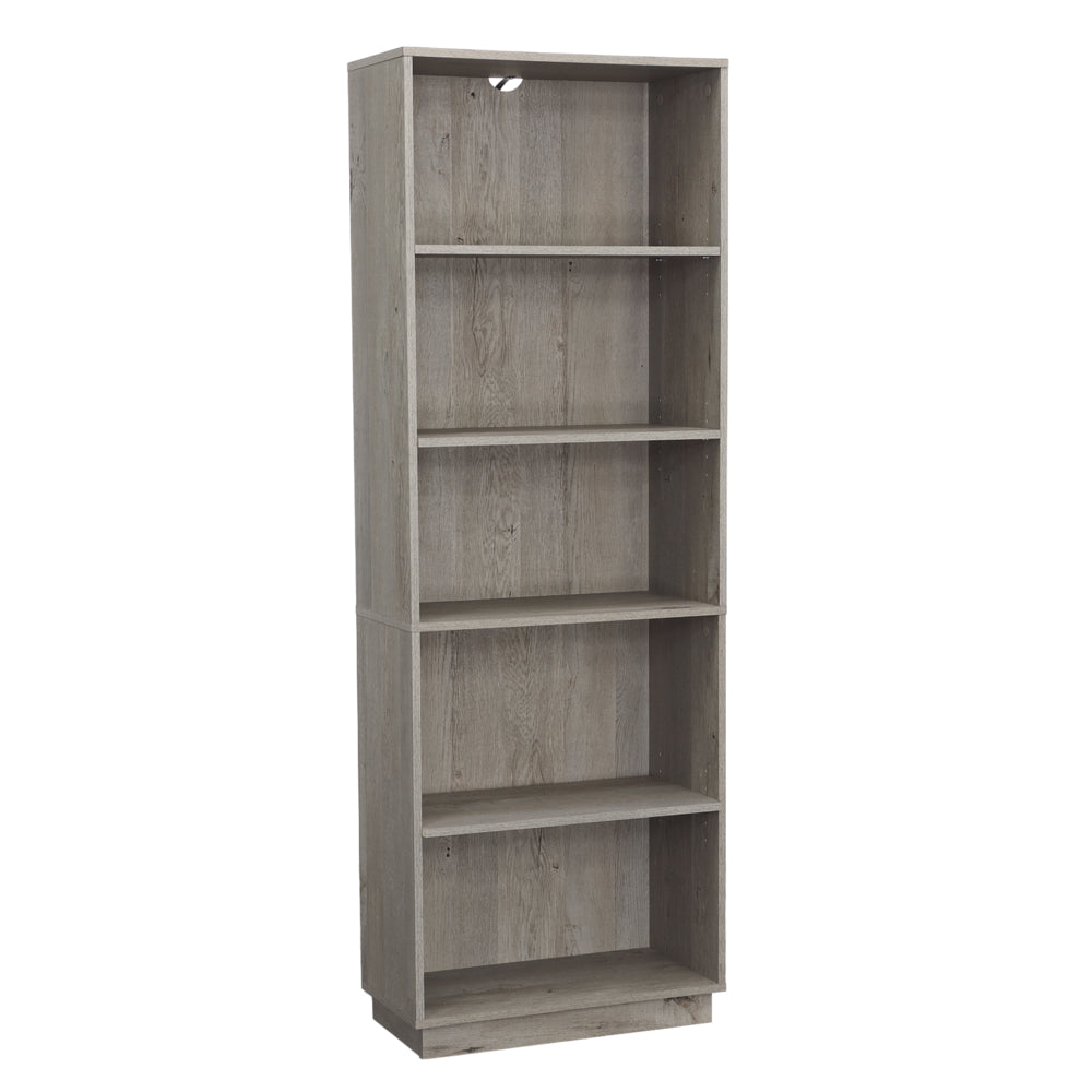 Image of Sauder 433887 Sundar 5-Shelf Bookcase - Mystic Oak