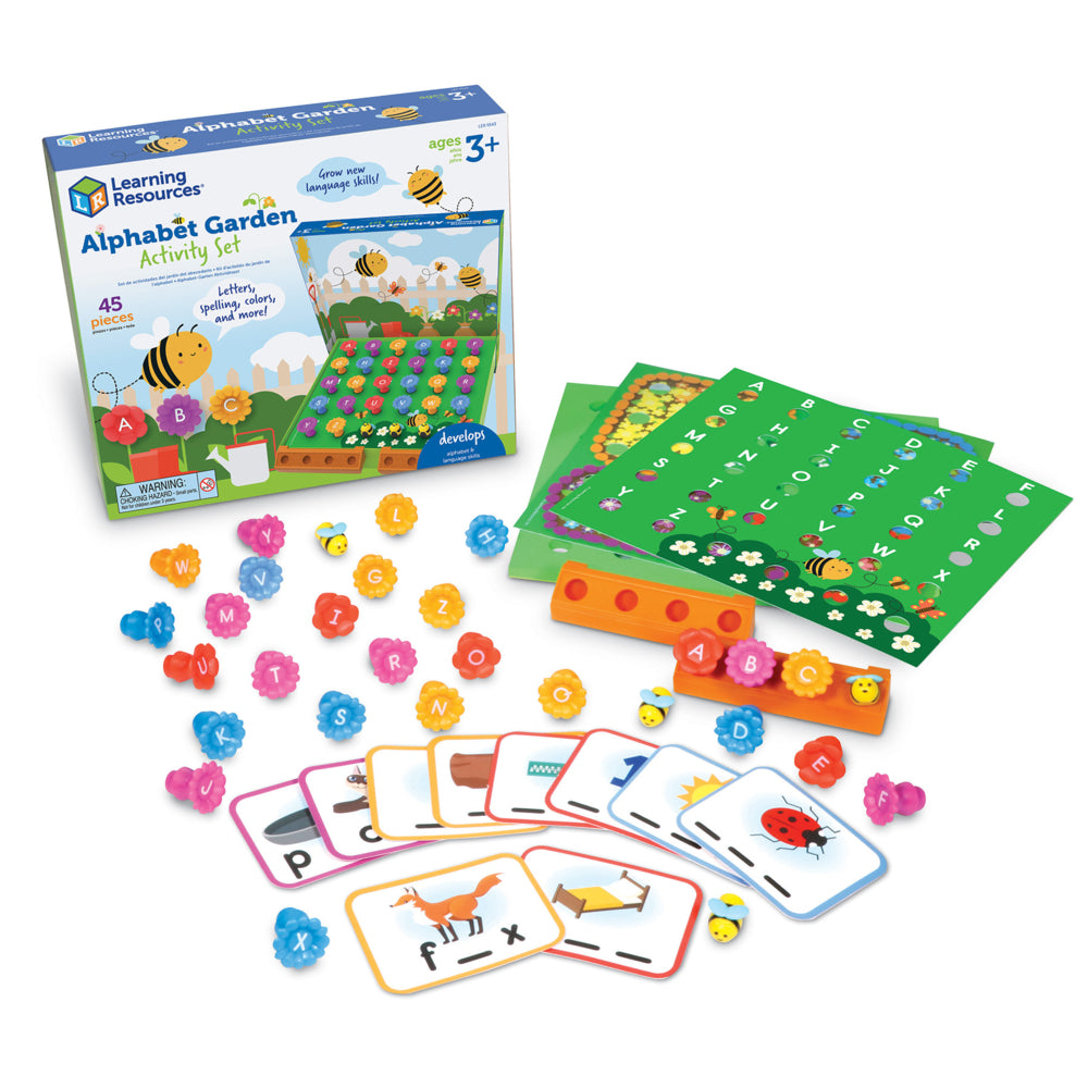 Image of Learning Resources Alphabet Garden Activity Set - Multicolor, Multicolour