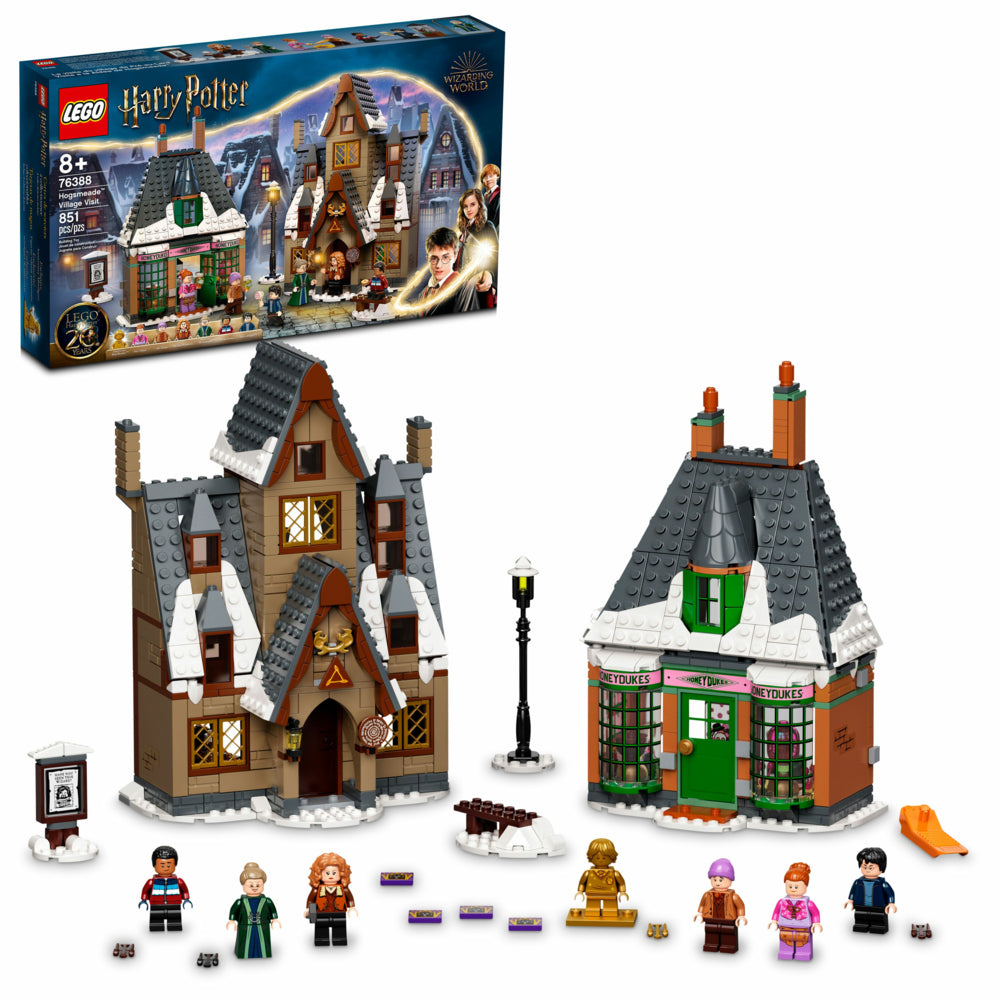 Image of LEGO Harry Potter Hogsmeade Village Visit Playset - 851 Pieces