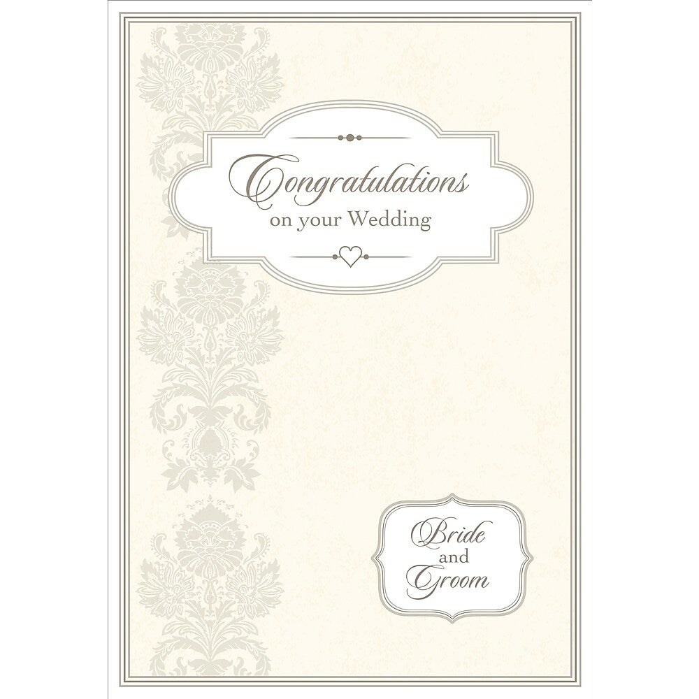 Image of Aline Greetings General Wedding Card, On Your Wedding Day, 18 Pack