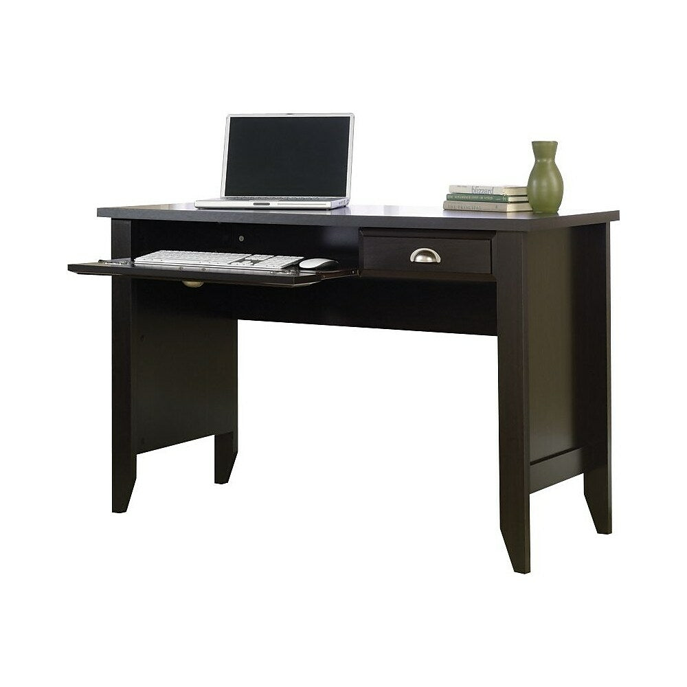 Image of Sauder Shoal Creek Collection Computer Desk, Jamocha Wood, Brown