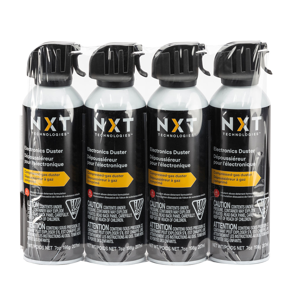Image of NXT Technologies Electronics Duster Compressed Air - 7 oz - 4 Pack