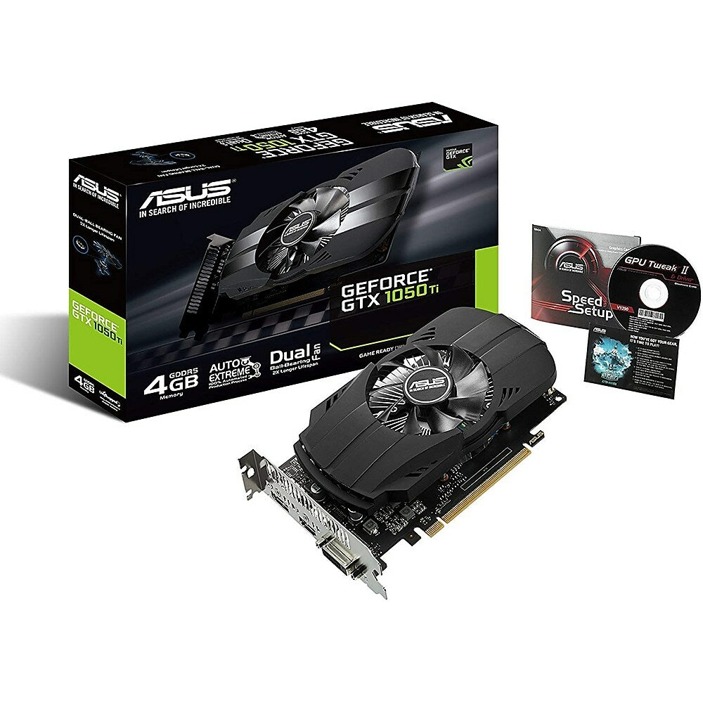 Image of ASUS GeForce GTX 1050Ti 4GB Phoenix Fan Edition Graphics Card