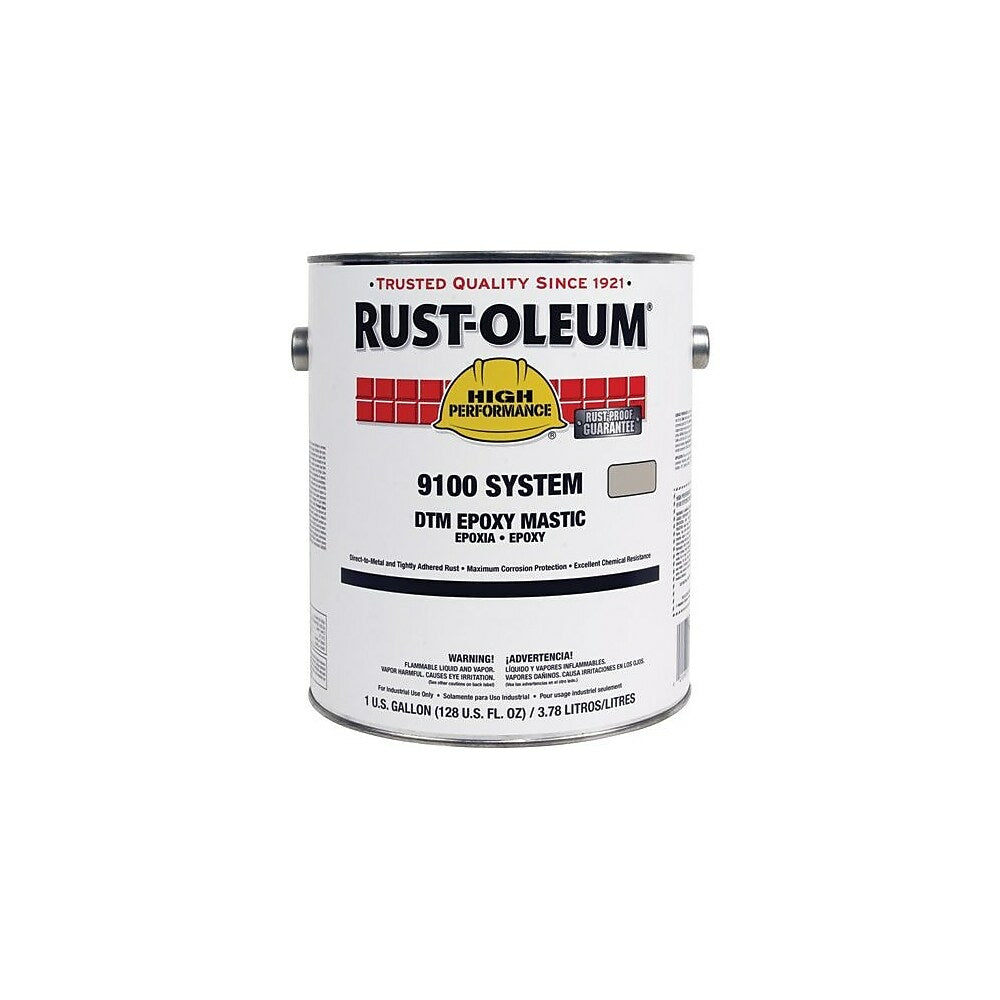 Image of Rust-Oleum DTM Epoxy Mastic Base Paint, Silver Grey 1gal (9182402)