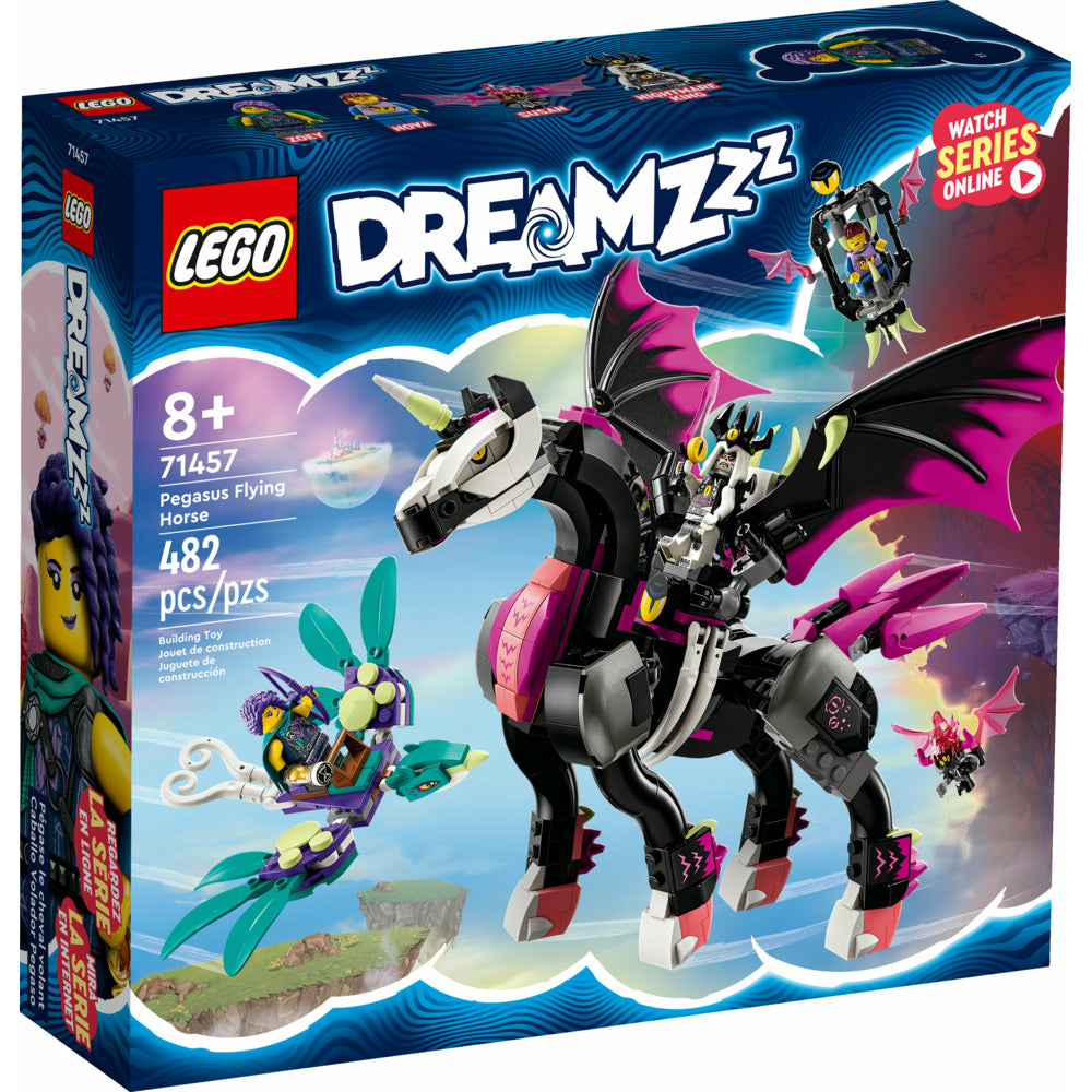 Image of LEGO DREAMZzz Pegasus Flying Horse Playset - 482 Pieces