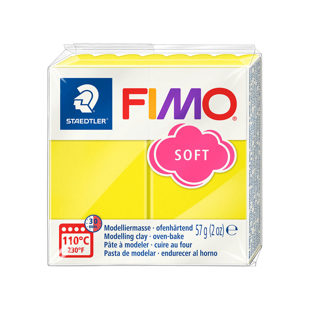 Image of Staedtler FIMO Soft Modelling Clay - Lemon