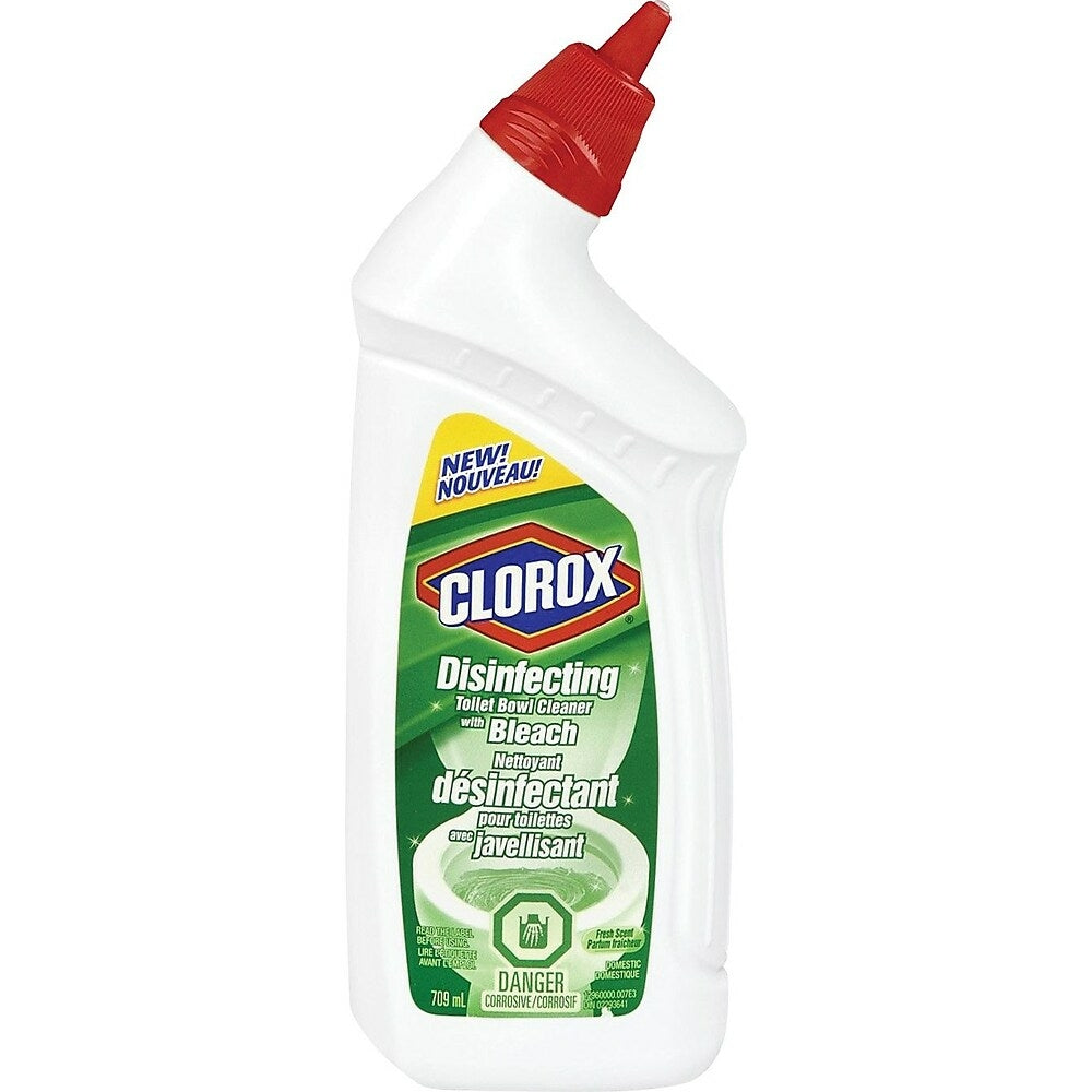 Image of Clorox Disinfecting Toilet Bowl Cleaner, 709 mL (CL01007)