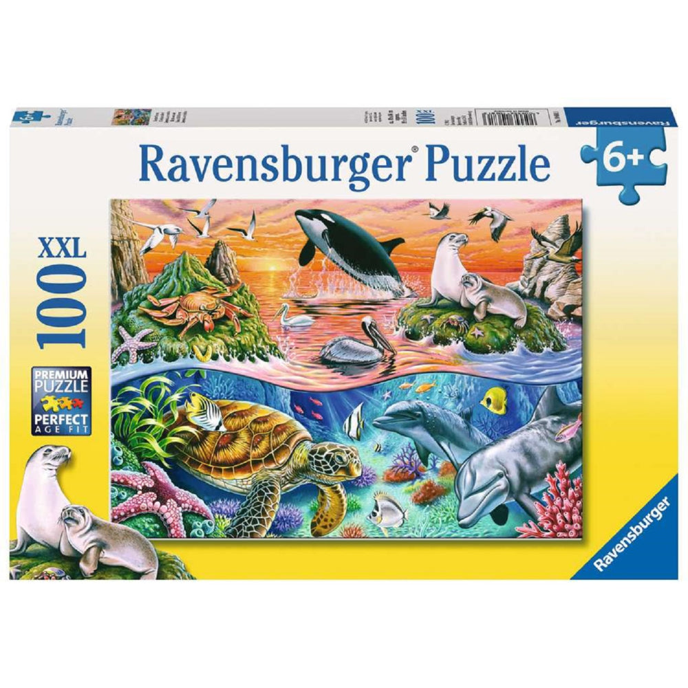 Image of Ravensburger 10681 100 Pieces Puzzle Beautiful Ocean