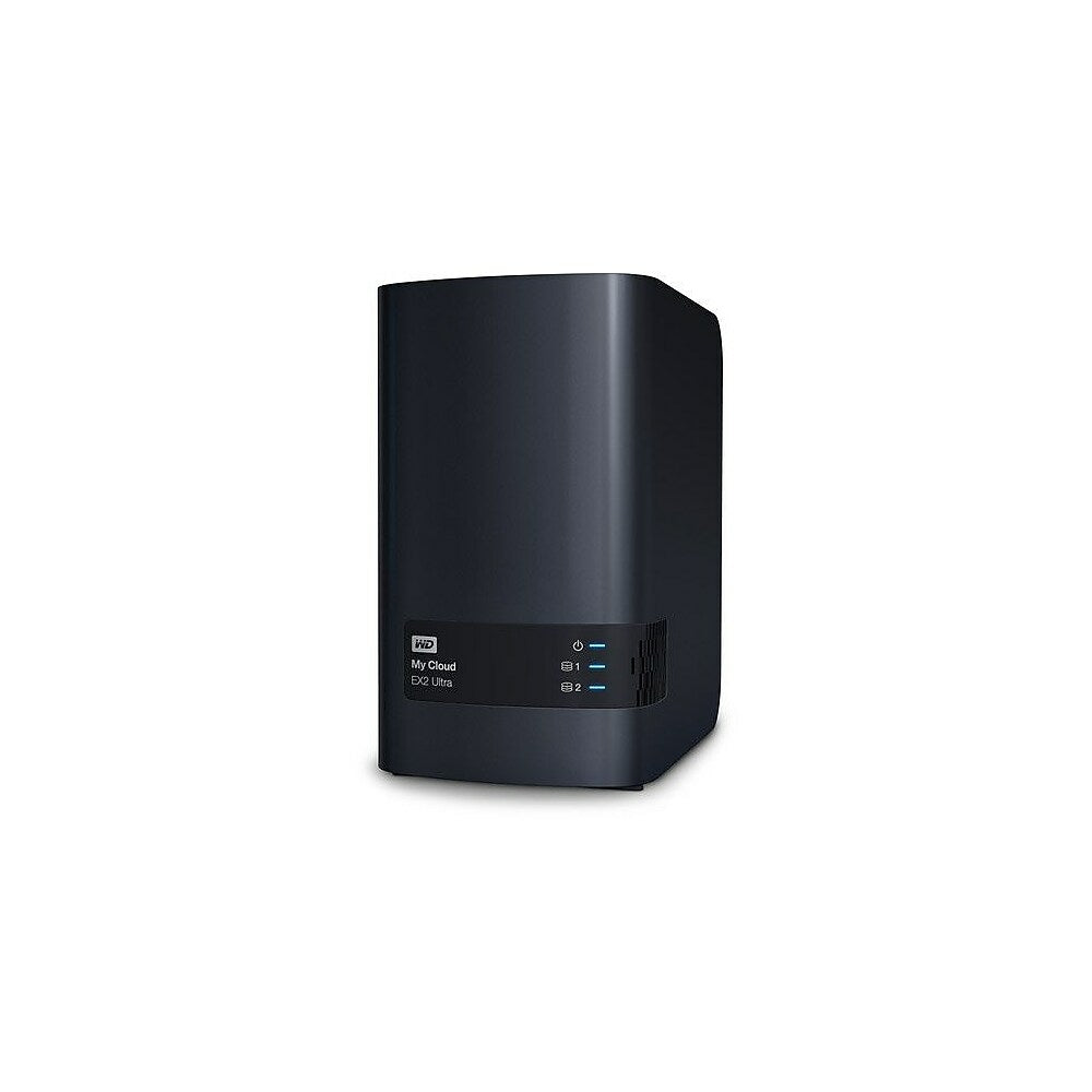 Image of Western Digital My Cloud EX2 Ultra Network Attached Storage, Diskless (WDBVBZ0000NCH)