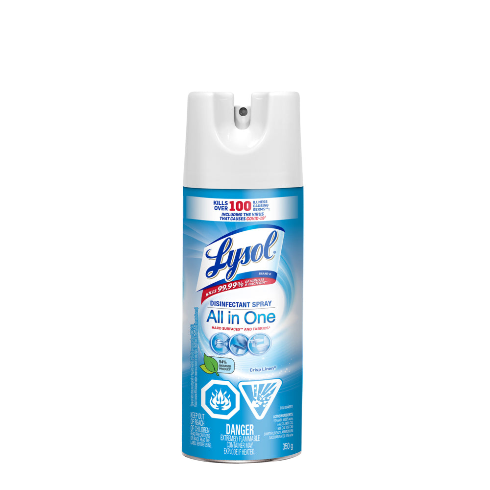 Image of Lysol Disinfectant Spray - Crisp Linen - 350g
