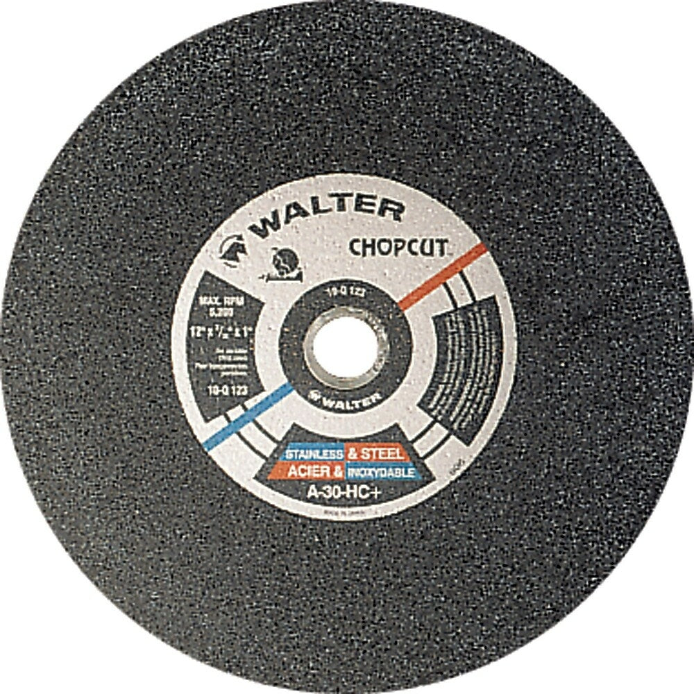 Image of Walter Surface Technologies Chopcut Chop Saw Cut-Off Wheel, 14" x 3/32", 1" Arbor, Type 1, 4400 Rpm - 5 Pack