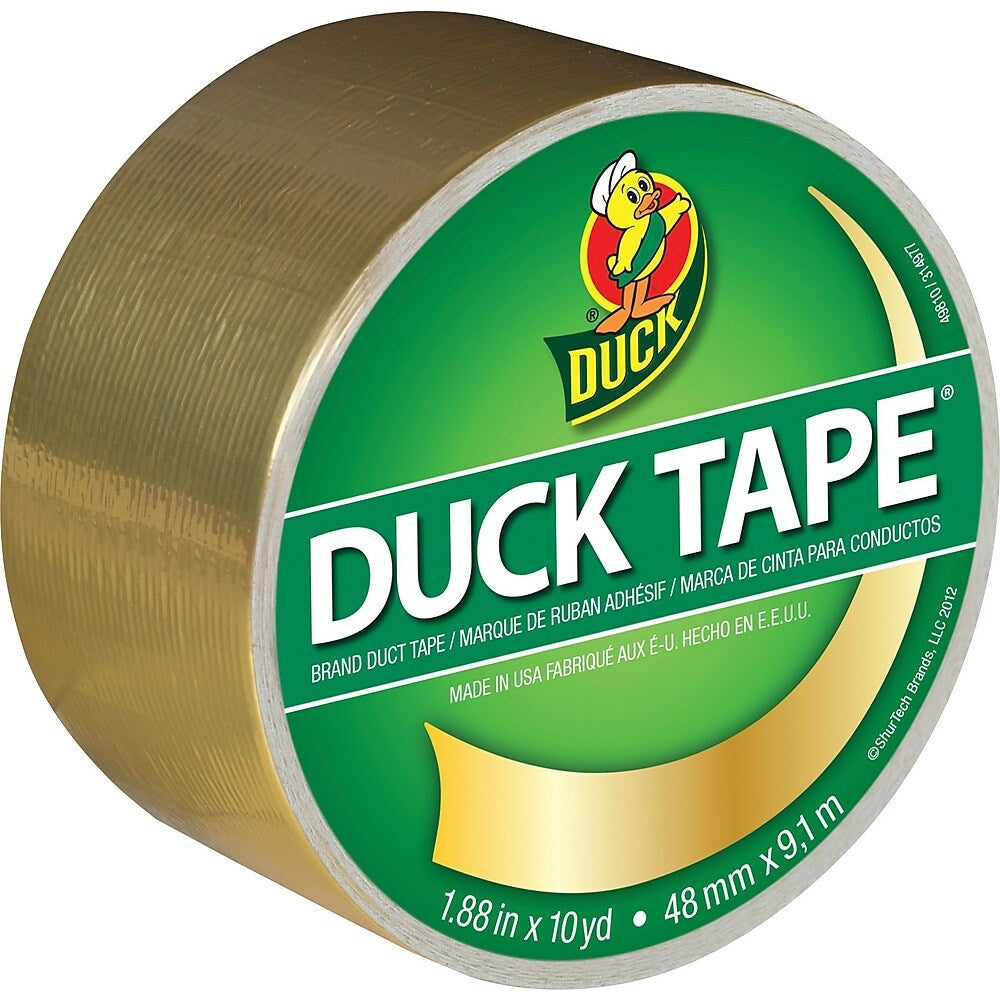 Image of Duck Tape Brand Duct Tape, 1.88" x 10 yd, Gold