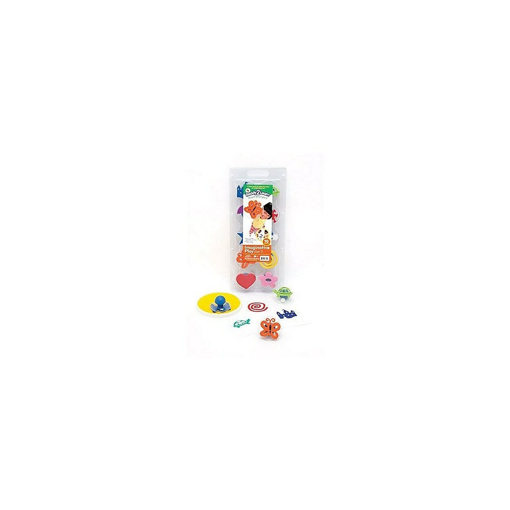 Image of Centre Enterprises Ready2Learn Giant Stamper, Imaginative Play Set 1, 10 Pack (CE-6748)