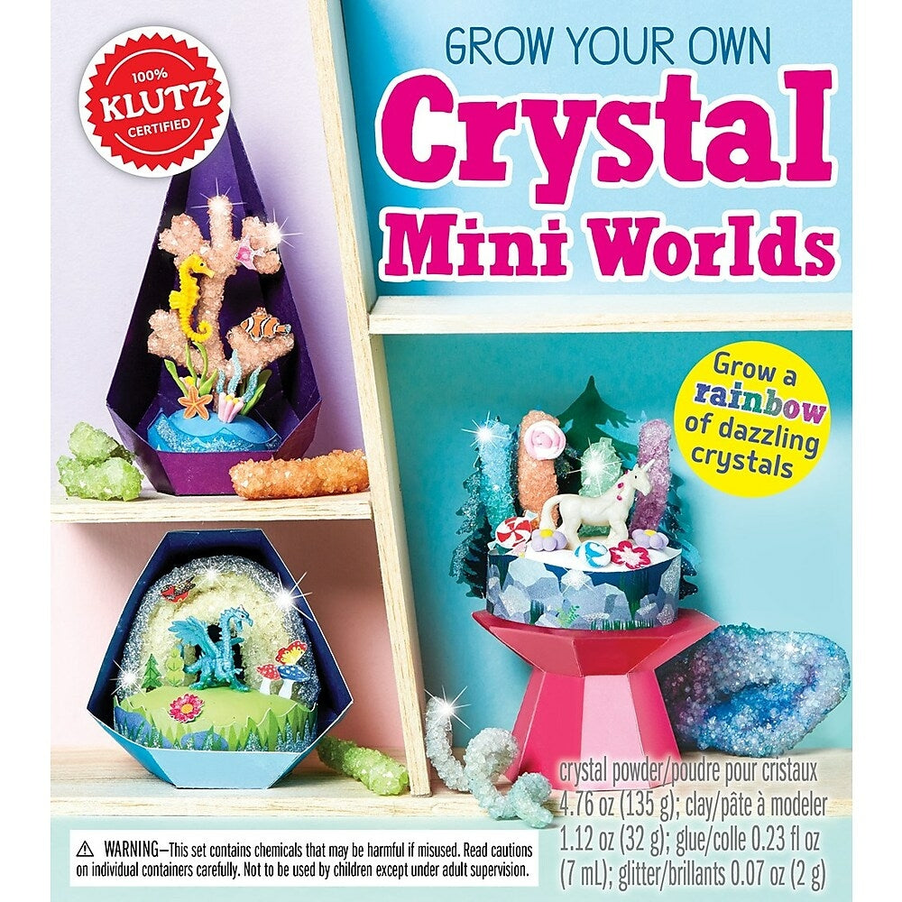 Image of Klutz Grow Your Own Crystal Mini Worlds