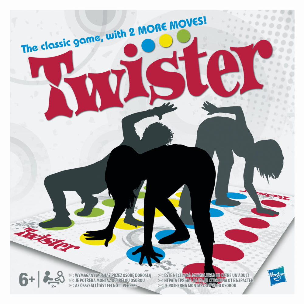 Image of Hasbro Gaming Twister Game