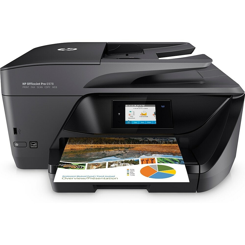 Image of HP OfficeJet Pro 6978 All-in-One Colour Inkjet Printer