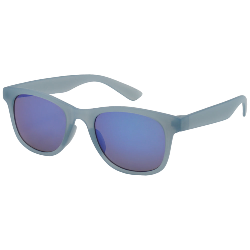 Image of Gry Mattr 8+ Kids Sunglasses - Plastic - Wayfarer Jackson Blue