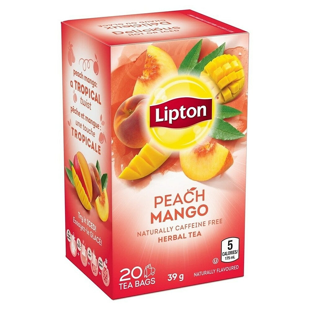 Image of Lipton Island Mango & Peach White Tea - 20 Pack