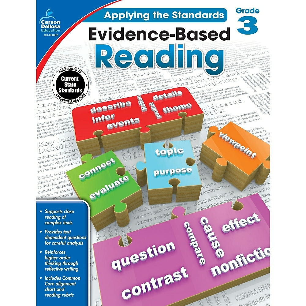 Image of eBook: Carson Dellosa 104832-EB Evidence-Based Reading - Grade 3