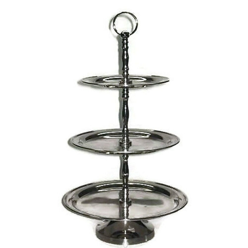 Image of Elegance 3-Tier Cake Plate (72783)