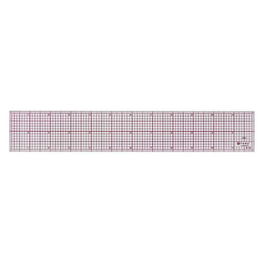 Image of C-THRU 8ths Bevelled Ruler, 12