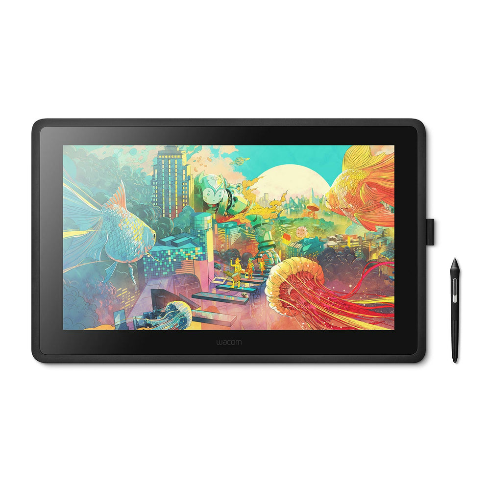 Image of Wacom Cintiq 22 Digital Graphic Drawing Tablet with Screen, Black