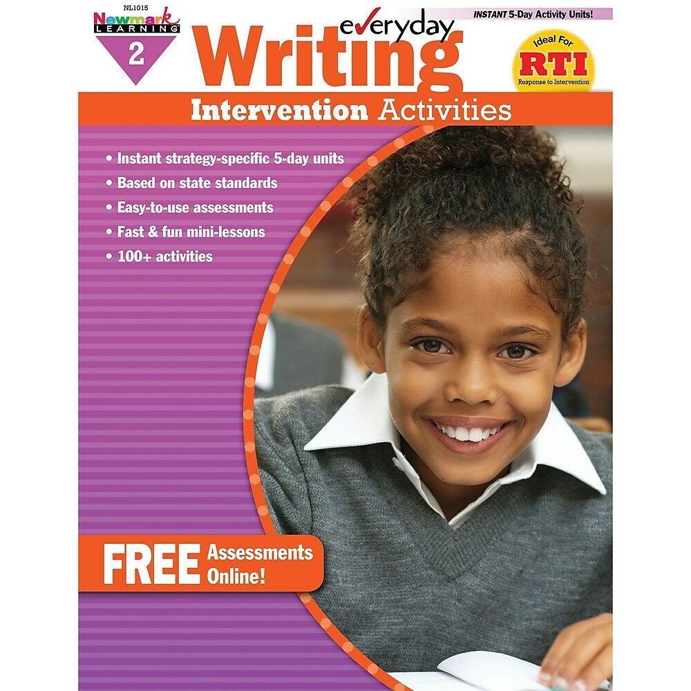 Image of Newmark Learning Everyday Writing Intervention Activity Book, Grade 2 (NL-1015)