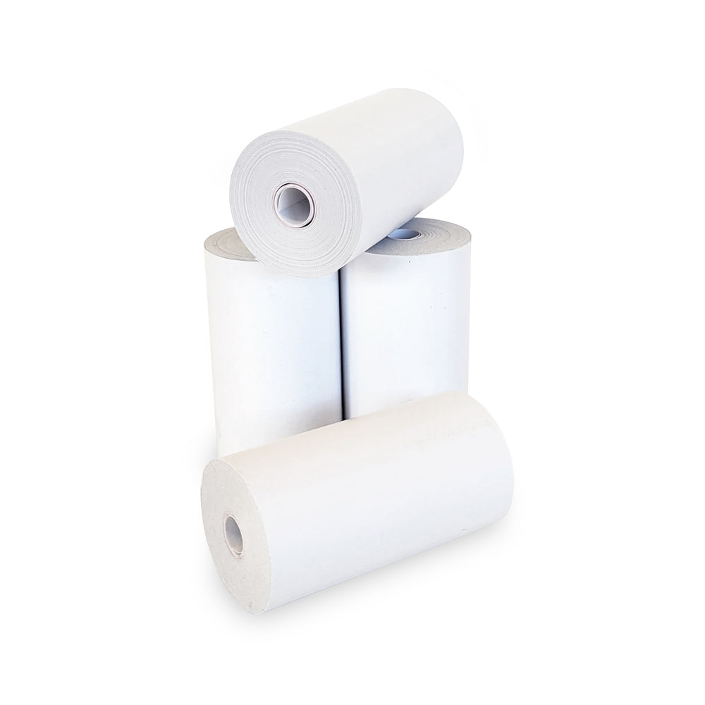 Image of Eddie's BPA Free Thermal Paper Roll - 2-1/4"W x 42' L x 1-5/16"D - White - 200 Pack