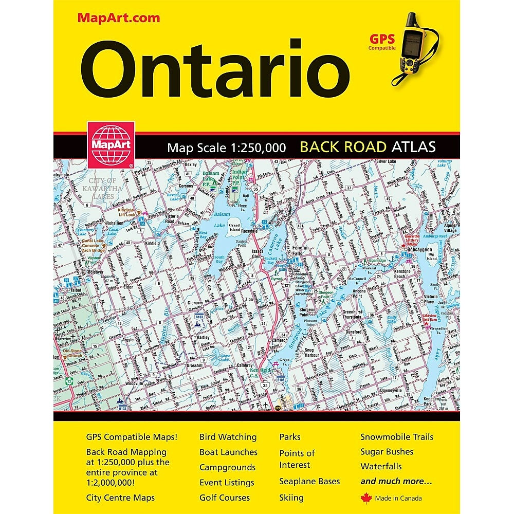 Image of MapArt Ontario Road Atlas (10226)