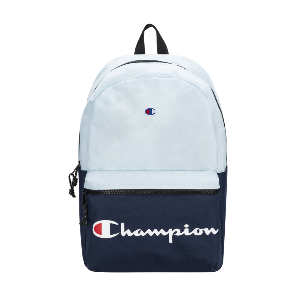 Image of Forever The Manuscript Backpack - Navy/Light Blue