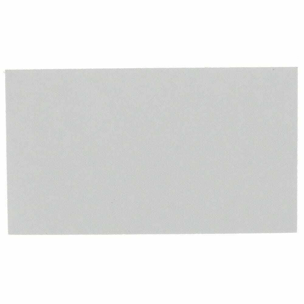 Image of JAM Paper Blank Flat Note Cards - 3Drug Size - 2" x 3-1/2" - White - 100 Pack