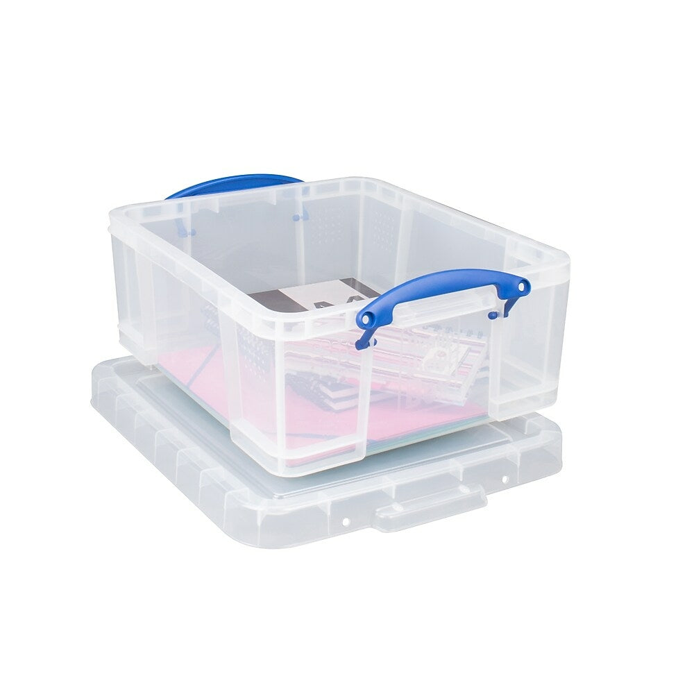 Image of Really Useful Boxes 17L Storage Box, Clear